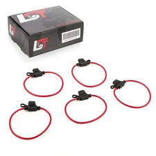 5x fuse holder flat fuse with