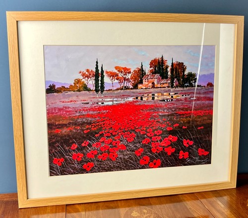 Steve thoms poppy - field, print