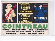 ADVERTISEMENT: Cointreau (illustrated by Mercier and Valotaire)- very good condition