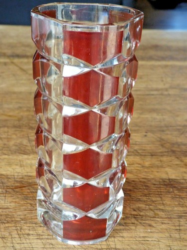 Vase cristal verre motifs - ou,
