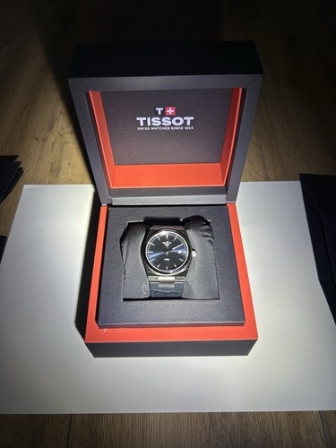 Tissot prx 40mm bleu swiss - bleu,