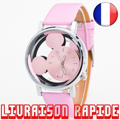 Montre mickey mouse minnie - mickey,