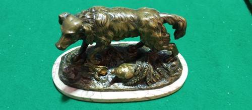 Bronze chien chasse - chien, de