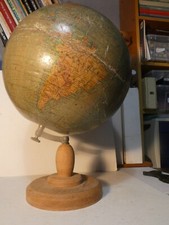 GLOBE TERRESTRE ANCIEN A