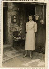 ANTIQUE PHOTO - VINTAGE SNAPSHOT - CURIOSITY MUSIC TURNS DISC TEPPAZ-MUSIC