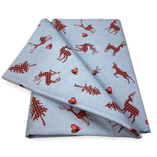 Tablecloth gris foncé - gris, de