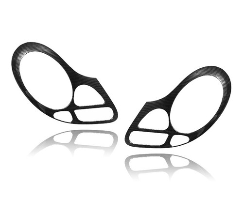 Carbon look headlights - carbon,