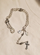 Chapelet Argent , Perle