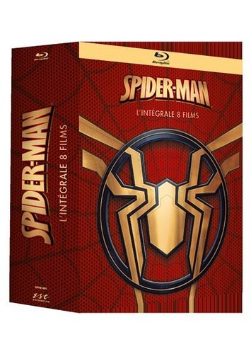 Blu ray spider - spider-man, coffret