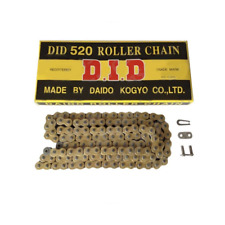 DID GOLD AND BLACK DRIVE CHAIN CRF KXF RMZ YZF MX MOTOCROSS ENDURO - 520 X 118L