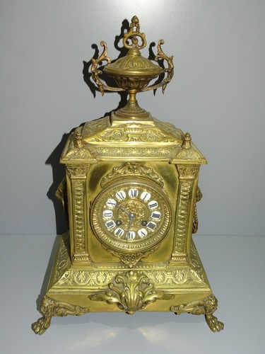 Ancienne pendule bronze - -ancienne,