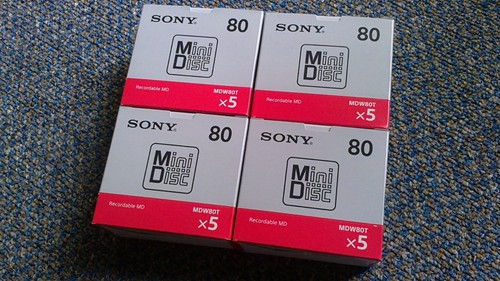 Minidisc sony recordable - minidisc,