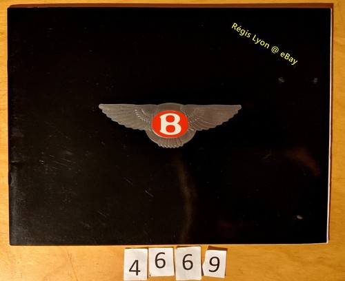 Bentley gamme eight - bentley,