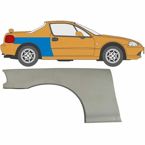 Honda civic crx del - civic, sol