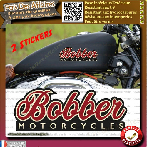 Stickers autocollant bobber - 2,
