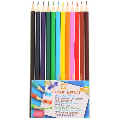 Set crayons de - de, 12