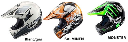 Casque arai motocross vx 3 - casque,