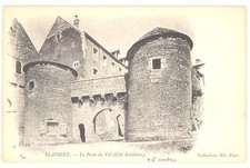 Old postcard 21 - FLAVIGNY (Côte d'Or) - 9. La Porte du Val (Outer Side) - ND Phot