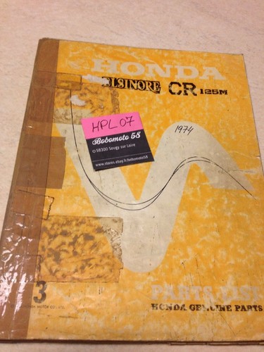 Honda cr125m cr125 elsinore - honda,