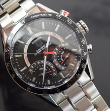 tag heuer carrera calibre S.   box papers model cv7a10serviced by tag 2 yr gtee