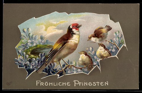 Carte postale relief - en,