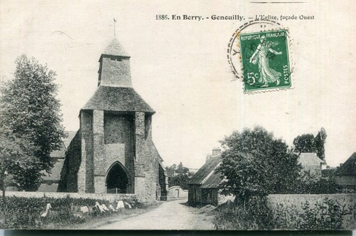 Kneeling card the church - kneeling,