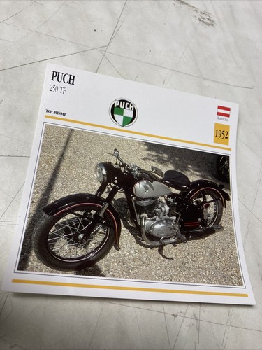 Puch 250 1952 - puch, carte