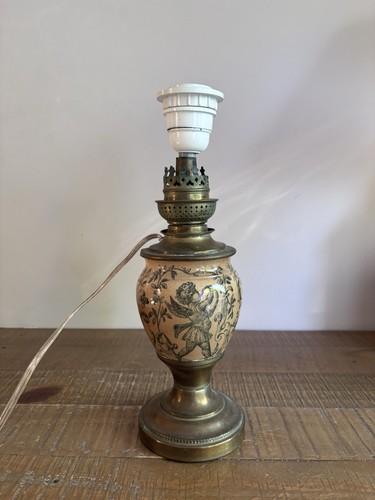 Ancienne lampe pétrole - lampe, à