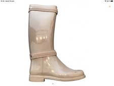 Authentique bottes pluie beige