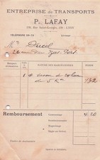 69 LYON transporteur LAFAY P