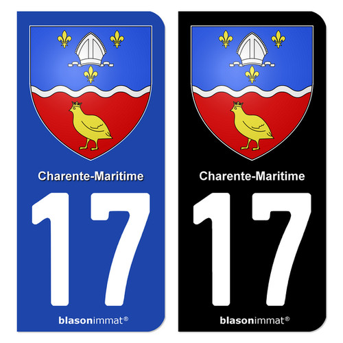 Autocollant plaque