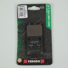 Plaquette de frein Ferodo pour Scooter Peugeot 50 New Vivacity 2T 2010 à 2018 AV