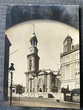 Hans Breuer Photo de Hamburg Foto en 1928 Michaelis Kirche estampille Atelier 