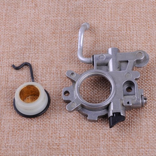 Oil pump with worm gear - oil,