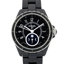 CHANEL J12 Phase De Lune Wrist Watch H3406 Automatic winding ceramic Used mens