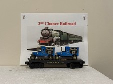 O Scale Trains Lionel Santa Fe Flat Car w/Model T
