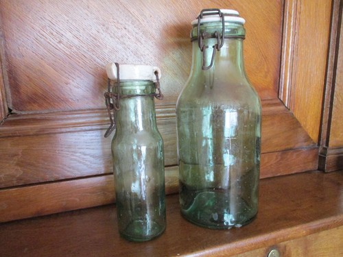 Anciens bocaux bouteilles - anciens,