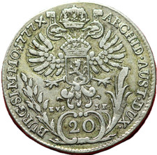 #16712 - Autriche 20 kreuzer
