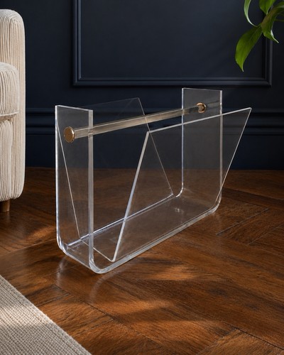Porte revue plexiglass - porte-revue, en