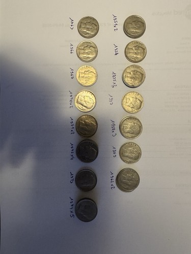 Lot pièces 1 - 30, de