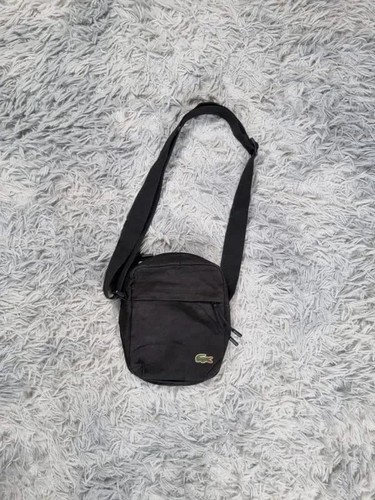 Sac bandoulière lacoste noir - sac,