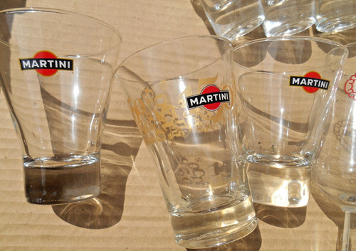 Lot verre publicitaire pub - verre,