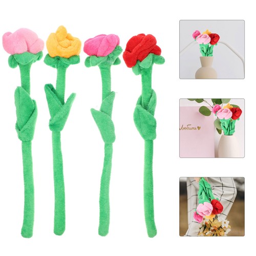 Pcs fleur rose artificielle - pcs,
