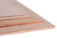 Feuille de Cuivre 0.5-3mm Cu
