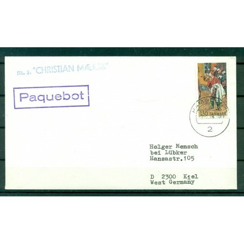 Danemark 1978 enveloppe - -,