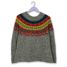 Pull Vintage Fait Main 100%