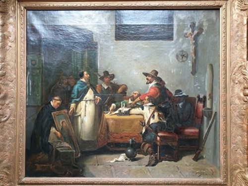 Tableau ancien huile - ancien,