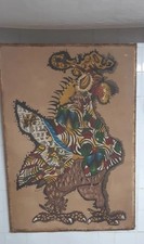 Huile Sur Toile Coq Lurcat