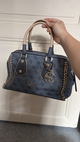 Guess sac main bleu beige - à,