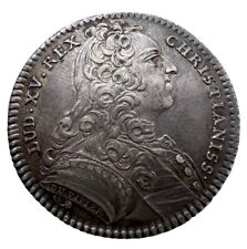 Jetons FRANCE Jeton 1739 LOUIS XV - MITTIT DE PECTORE CURAS silver Medal